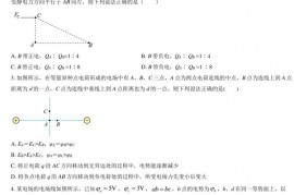 2021北京北大附中石景山学校高二（上）期中物理