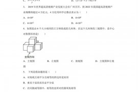 2020年广东省深圳市罗湖区深圳中学中考三模数学试题