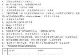 2021年内蒙古巴彦淖尔中考化学真题及答案