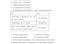 辽宁省沈阳市第二中学2023届高三三模历史试题