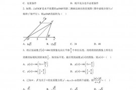 湖北省武汉市华中师范大学第一附属中学2022-2023学年高一下学期期中数学试题