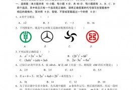 2009年漳州市高中自主招生四校联考数学试卷