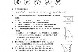 海南中学2015-2016学年度第二学期初二数学期末模拟试卷（一）