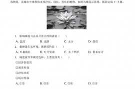 2020-2021 学年安徽省池州一中高三（上） 第三次月 考地理试卷