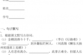 广东省普宁市2021-2022学年九年级上学期期末语文试题