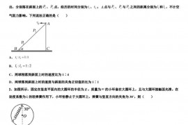 2023届山东省邹平一中高三TOP300七月尖子生联考物理试题