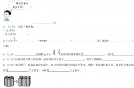 2021年辽宁沈阳数学小升初真题及答案(D卷)