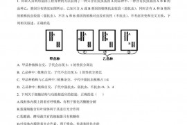 2021届江西省南昌县莲塘第一中学高三生物下学期期中试题及答案解析