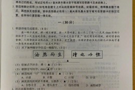 2020年江苏南京中考语文真题及答案