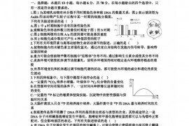 山西大学附中2022～2023学年高三第二学期3月（总第九次）模块诊断理科综合