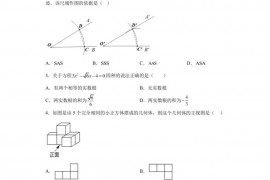 2023年云南师大附中呈贡校区九年级中考一模数学试卷