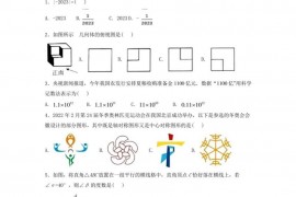 2023年山东省济南市章丘区博雅新世纪实验学校中考数学三模试卷