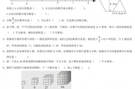 2020年上海小升初数学综合真题及答案