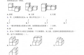 2020-2021深圳市深圳中学初中部小学数学小升初试卷(及答案)