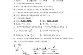 2019-2020学年湖南师大附中、长沙一中高一（下）期中化学试卷