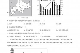 银川一中2022-2023学年度（上）高二期末考试地理试卷