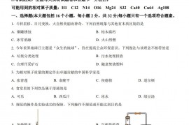 2023年重庆市中考化学真题（A卷）