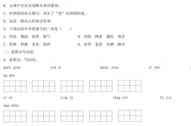 2020海南海口小升初语文真题及答案