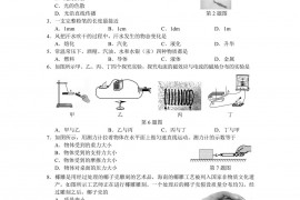 2020年海南省万宁市中考物理试题及答案