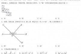 2022年河南商丘中考数学试题及答案