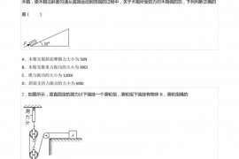 2021-2022学年四川省天府七中执诚学部八年级（下）期末物理试卷（二）