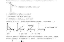 株洲市二中2021年下学期高一年级期末考试试卷物理试题