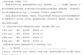 2020年甘肃省平凉市中考语文真题及答案