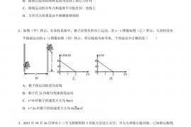 2021-2022学年广东省深圳市龙岗区龙城高级中学高一（下）期中物理试卷