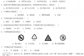 2019年西藏拉萨中考化学真题及答案