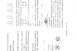 胜利第一初级中学2023年学业水平考试仿真演练九年级数学试题