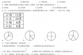 2020年上海徐汇中学小升初数学真题及答案