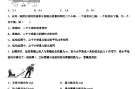 北京市海淀区首都师范大学附属中学2019-2020学年高一下物理期末模拟试卷