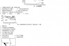 潍坊市2019届高三上学期期中考试地理试题