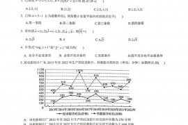 绵阳南山中学 2023 年高考仿真考试数学试题（理科）