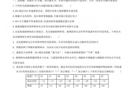 2017届贵州省遵义市南白高三第一次月考理综生物试题