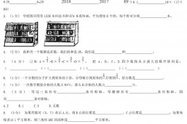 2021年重庆小升初数学真题及答案D卷