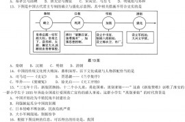 2021年江苏省淮安市中考历史真题及答案