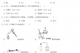 2019年北京市中考化学真题及答案