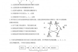 2018届天津市耀华中学高三综合模拟考试生物试卷