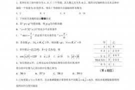 荆州中学2016～2017学年度上学期期末考试卷高二数学