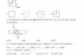 2023年陕西省西安市高新一中中考数学三模试卷