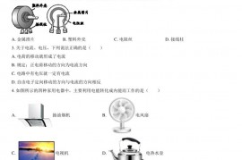 2021北京陈经纶中学初三（上）期中物理