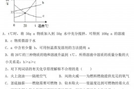 2021—2022年人教版九年级化学(上册)期末试题及答案(各版本)