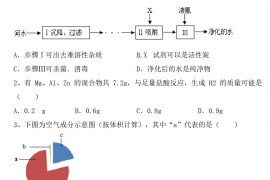 2021—2022年人教版九年级化学上册期末考试卷及参考答案