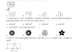 太原五中2023中考九年级适应性训练初三数学