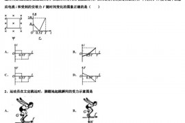 2022-2023学年上海市外国语大学附属外国语学校高三物理试题周四测试)试题