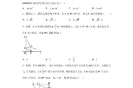 2023年宁夏银川外国语实验学校中考一模数学试题