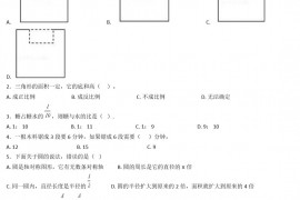 2020年上海西南模范中学小升初数学真题及答案