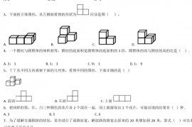 2020年上海时代中学小升初数学及答案