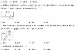 2022年广东省深圳市北大附中深圳南山分校物理九年级第一学期期末经典模拟试题含解析